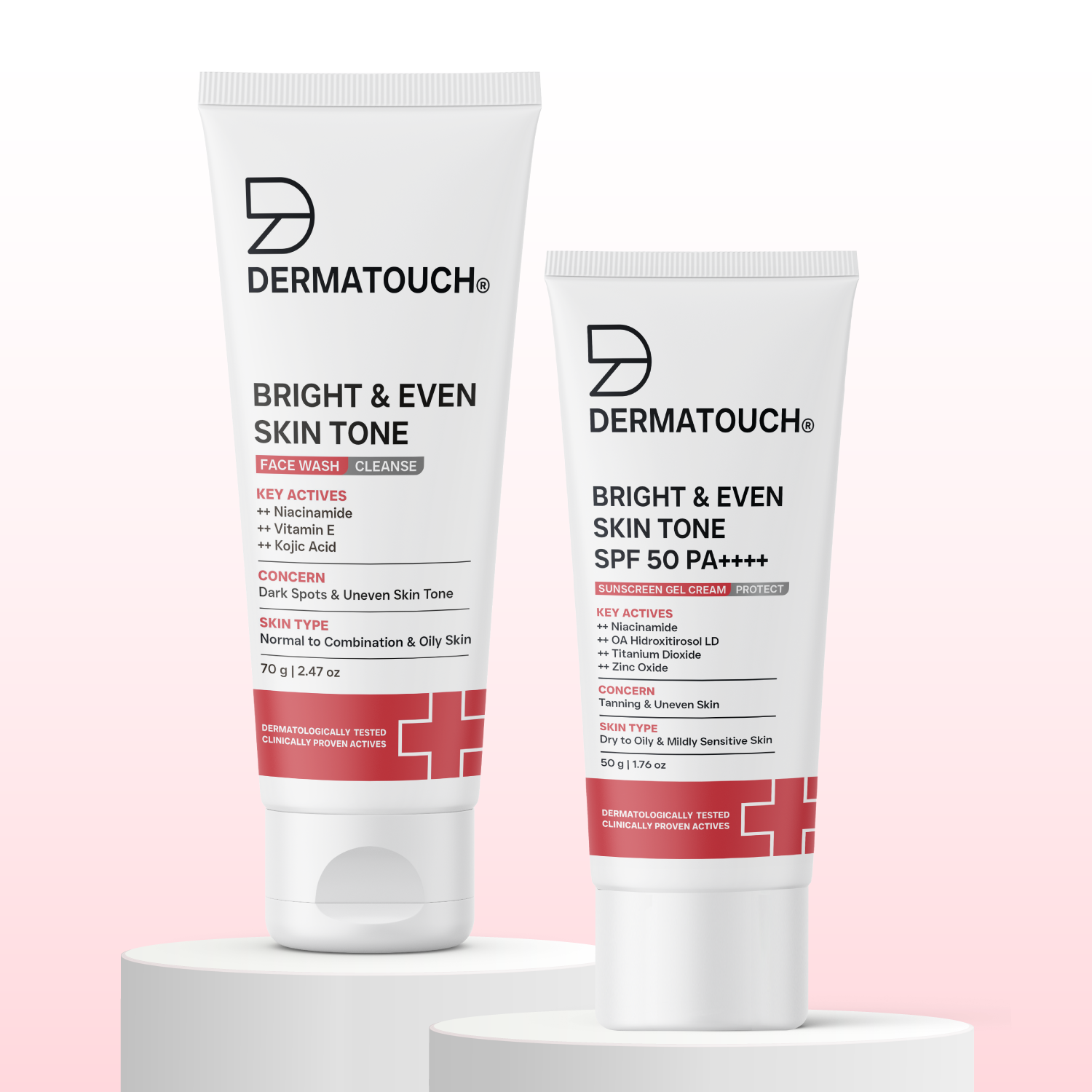 Bright & Even Skin Tone AM Routine | DERMATOUCH