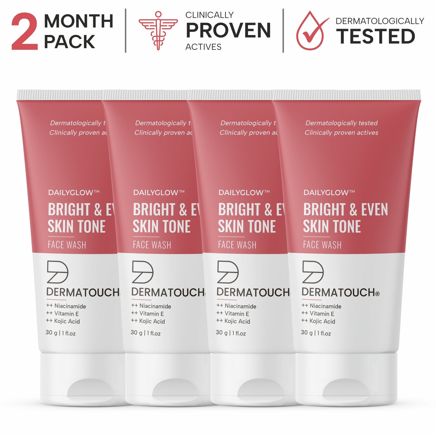 Bright & Even Skin Tone Face Wash PO4