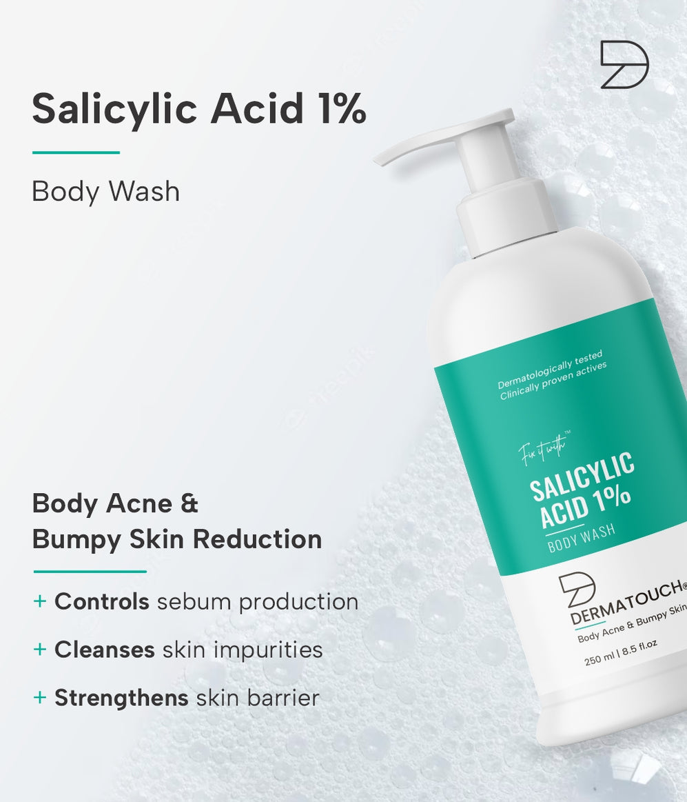 Buy Salicylic Acid Body Wash 8 Week Pack Dermatouch