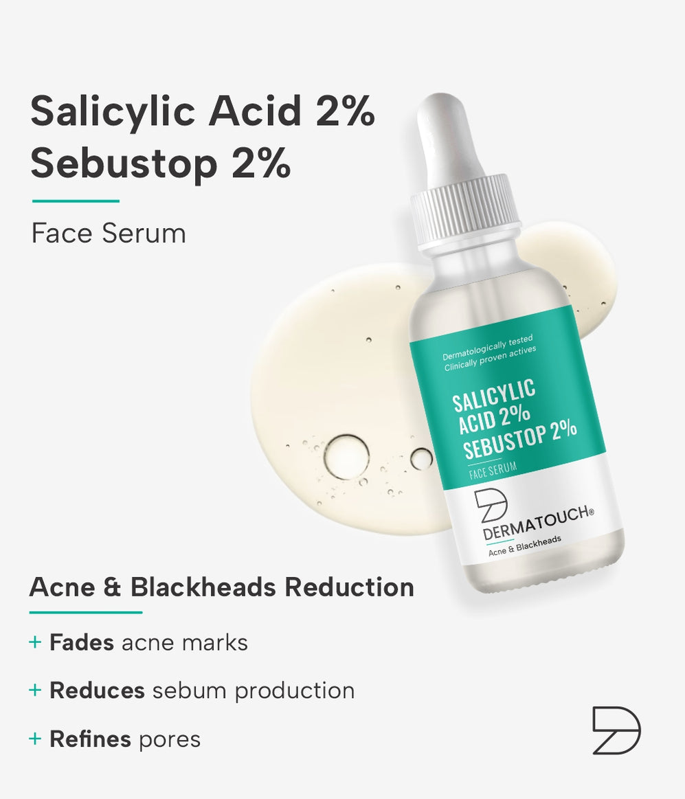 Say Hello To Clear Skin With Salicylic Acid 2% Sebustop 2% Face Serum