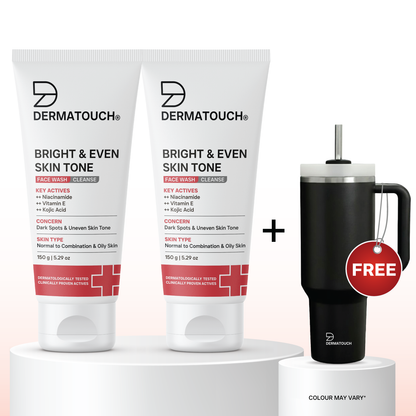 Bright & Even Skin Tone Face Wash 3 Month Pack