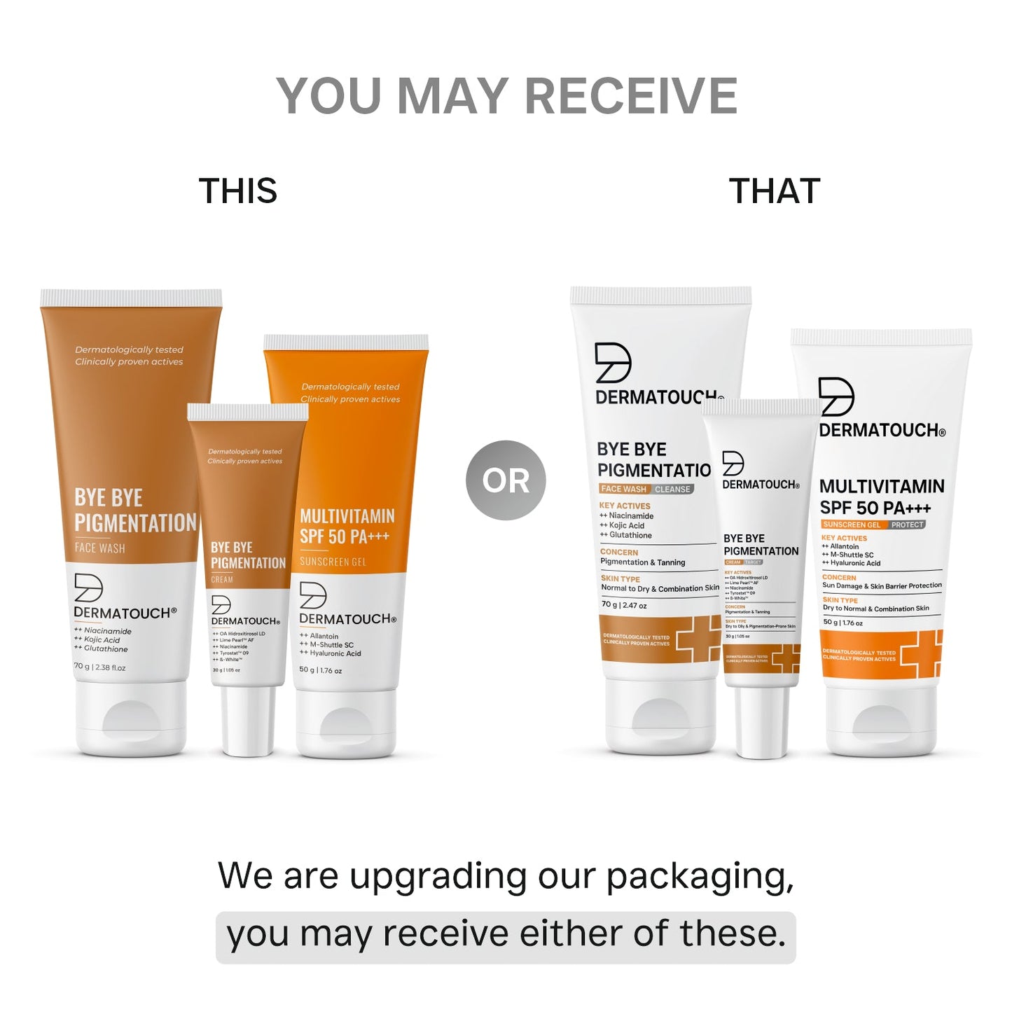 बाय बाय पिगमेंटेशन किट