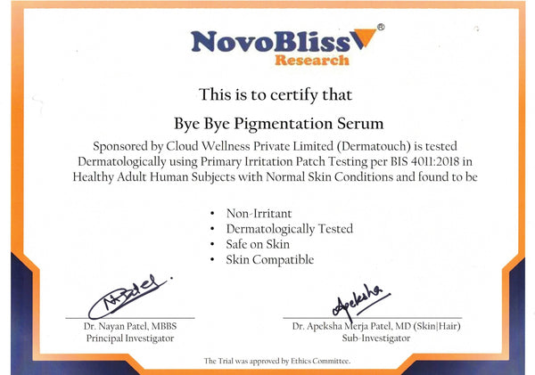 Test Report Certificate