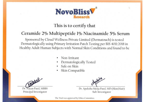 Test Report Certificate