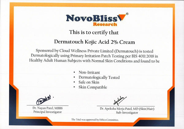 Test Report Certificate