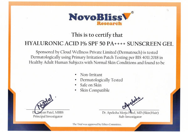 Test Report Certificate