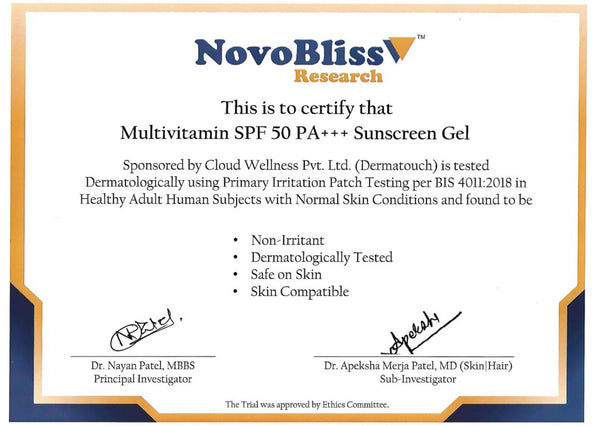 Test Report Certificate