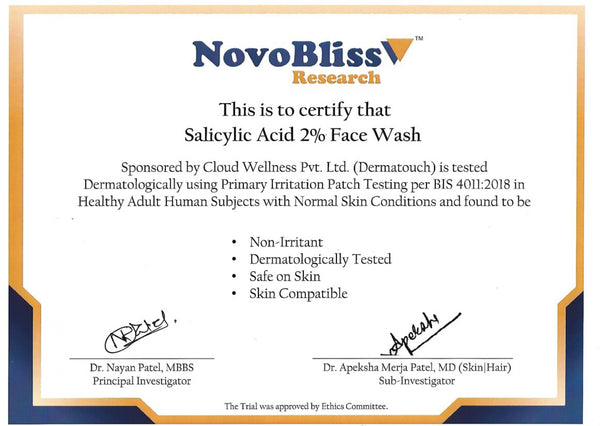 Test Report Certificate