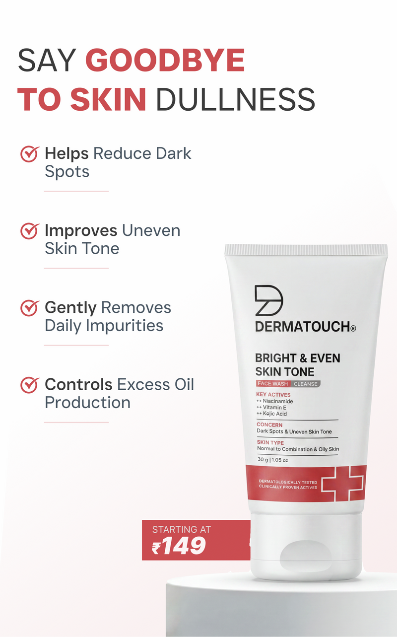 Bright & Even Skin Tone Face Wash for Dark Spots & Uneven Skin Tone