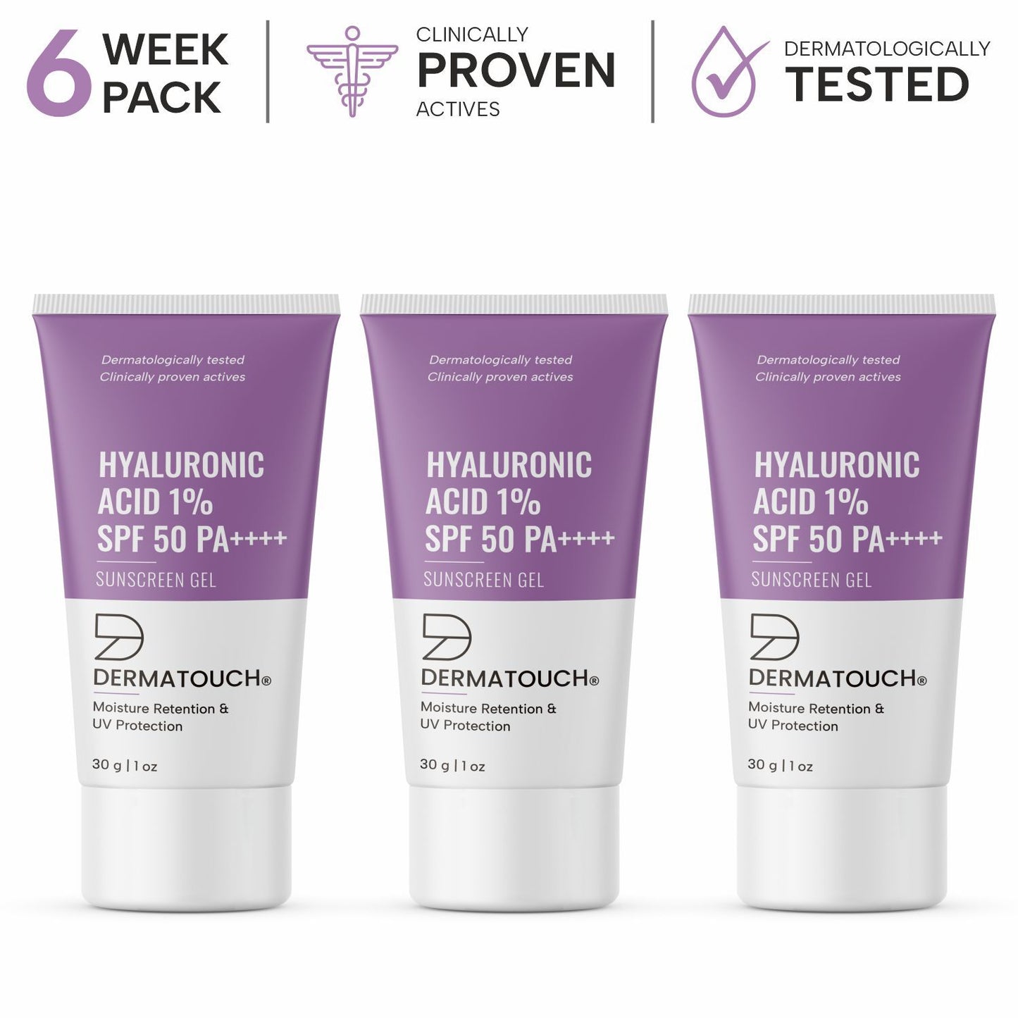 Hyaluronic Acid 1% Sunscreen 30g Each PO3