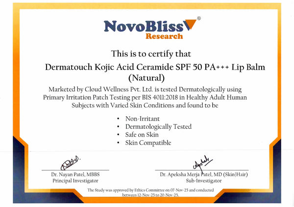 Test Report Certificate