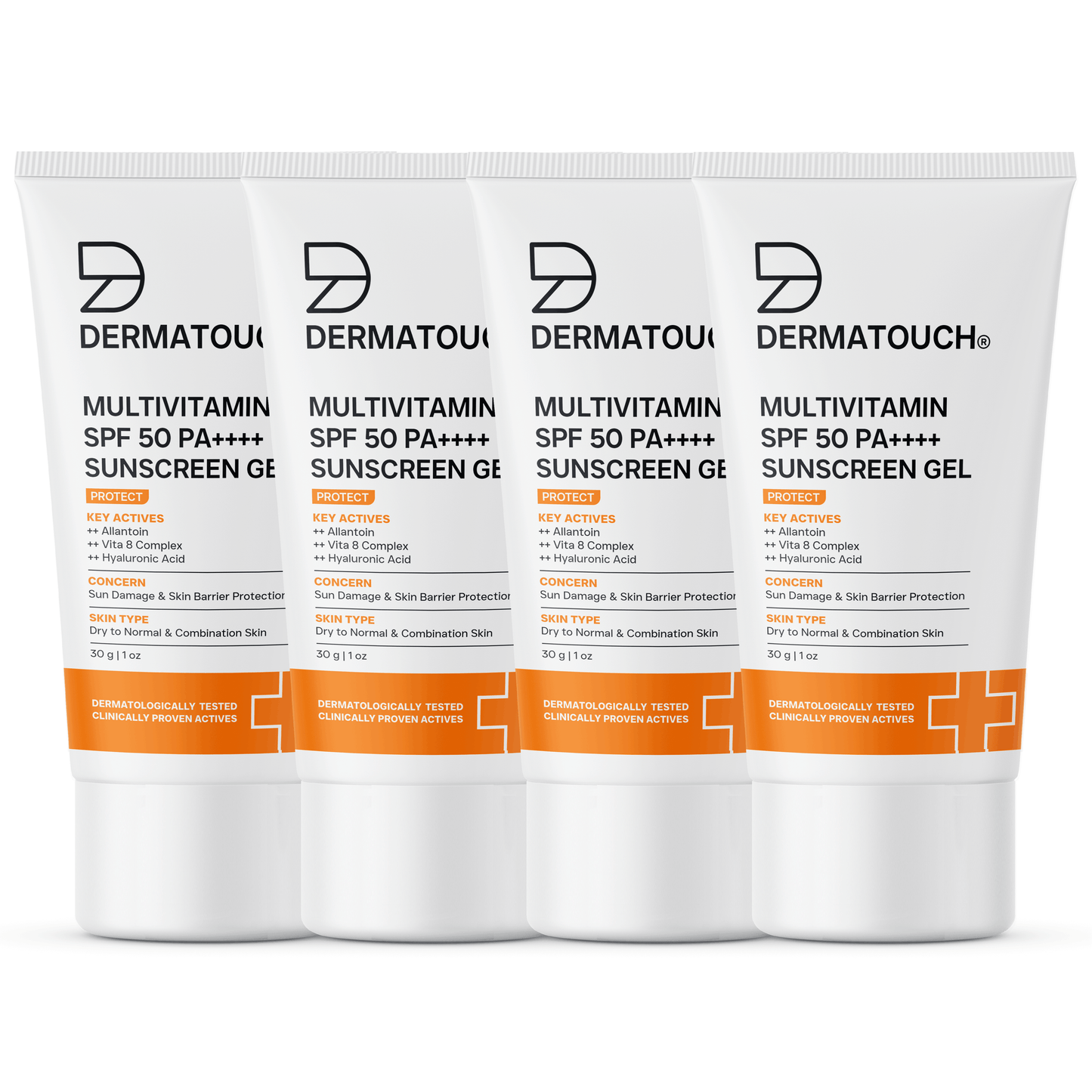 Multivitamin SPF 50 Pa++++ Sunscreen Gel for Sun Damage & Skin Barrier Repair PO4