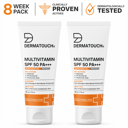Multivitamin SPF 50 PA+++ Sunscreen Gel Value Pack
