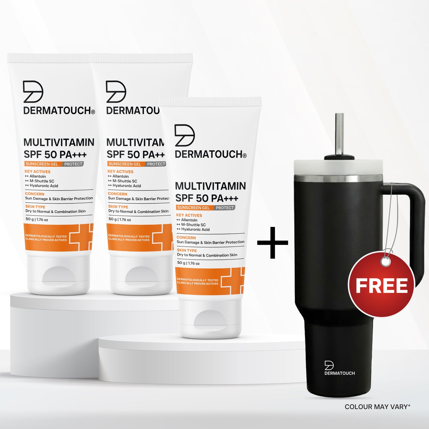 Multivitamin SPF 50 PA+++ Sunscreen Gel 2 Month Pack