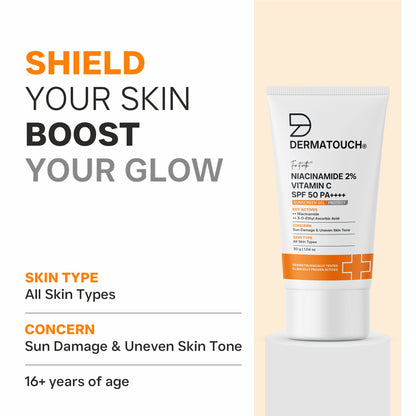 நியாசினமைடு 2% வைட்டமின் சி சன்ஸ்கிரீன் - 50 கிராம்