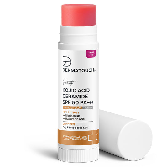 Kojic Acid Ceramide SPF 50 PA+++ Lip Balm for Dry & Discolored Lips