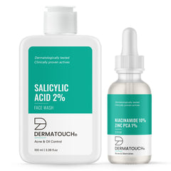 anti-acne-skincare-combo-salicylic-acid-2-facewash-100ml-niacinamide-10-zinc-pca-1-serum-30ml-dermatouch