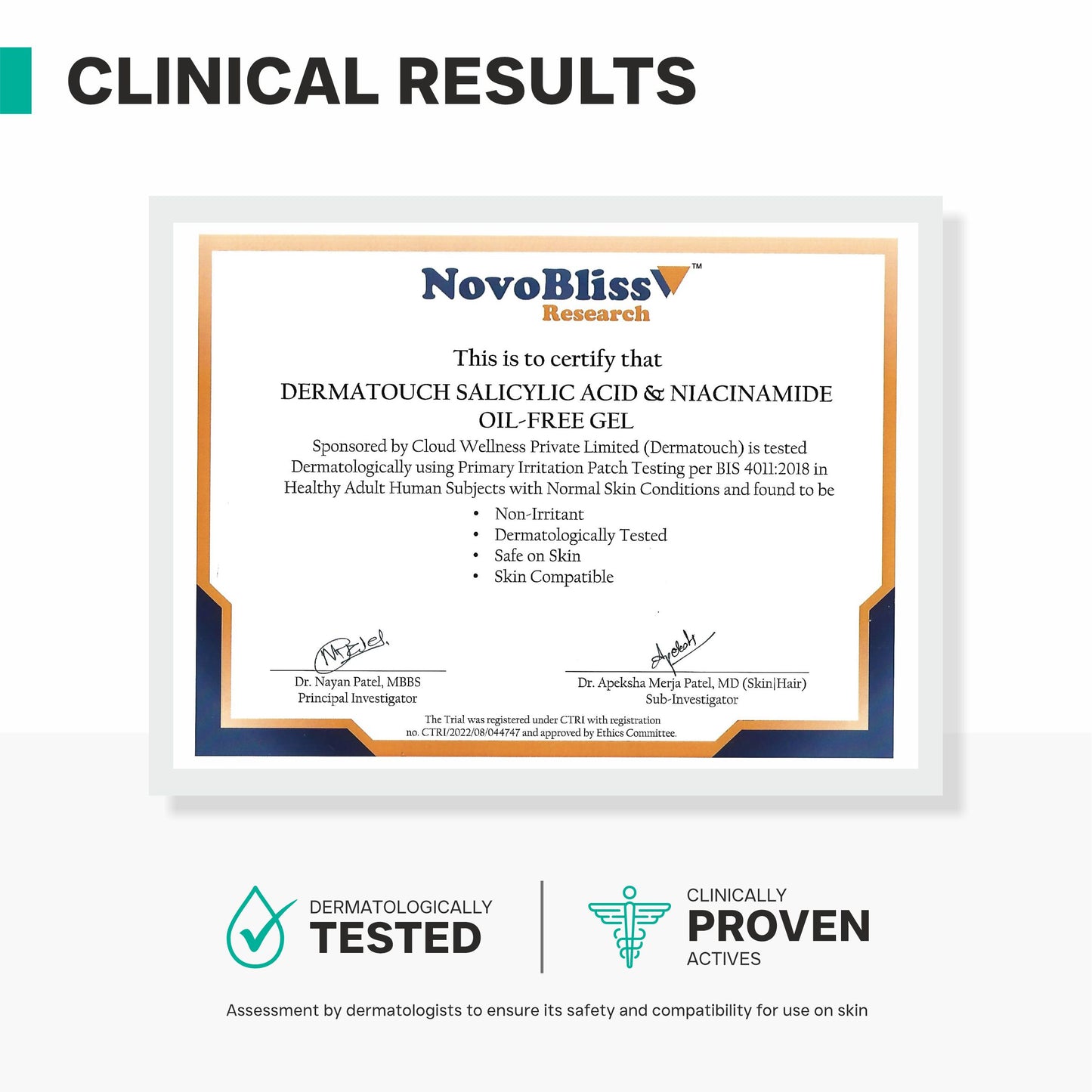 சாலிசிலிக் அமிலம் 2% நியாசினமைடு 6% எண்ணெய் இல்லாத ஜெல் 30 கிராம்