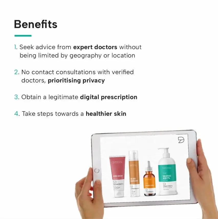 Digital Skincare Consultation With Dermatouch Panel Doctor