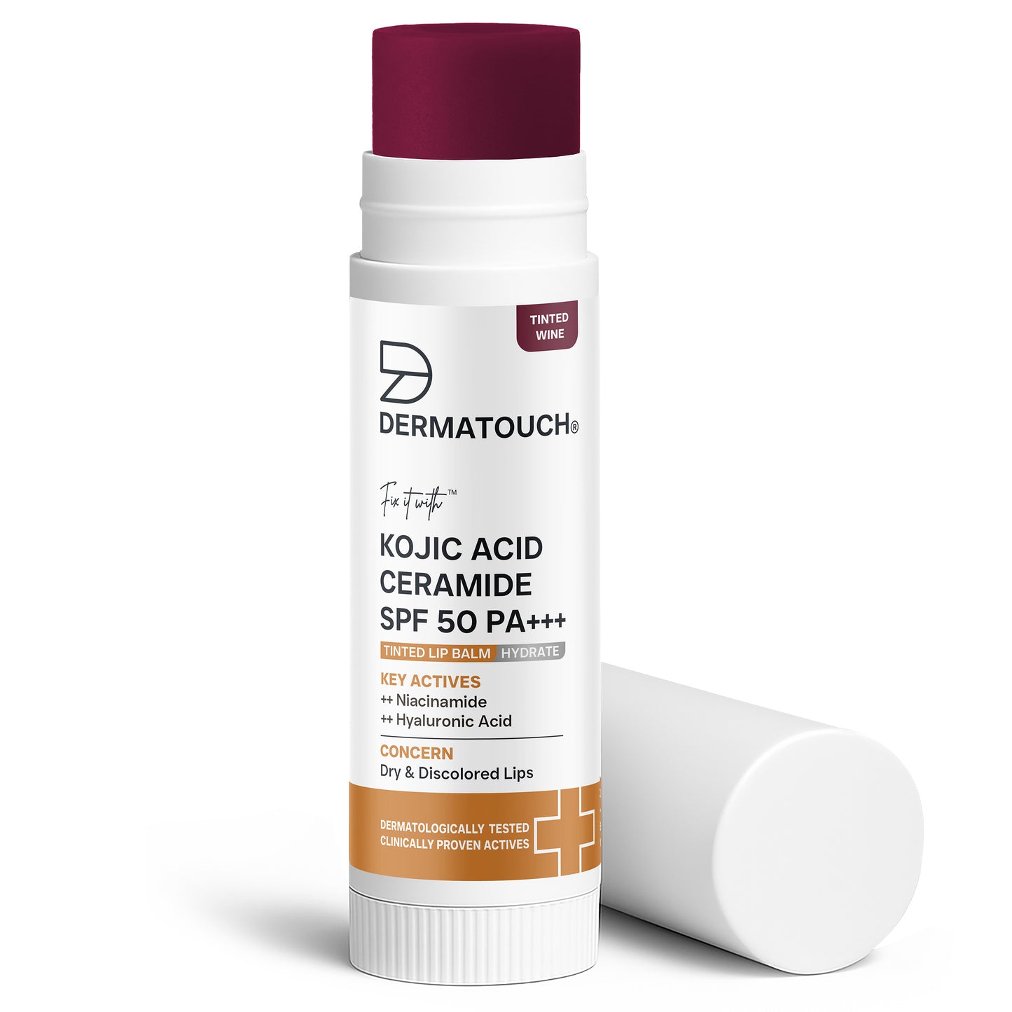 Kojic Acid Ceramide SPF 50 PA+++ Lip Balm for Dry & Discolored Lips