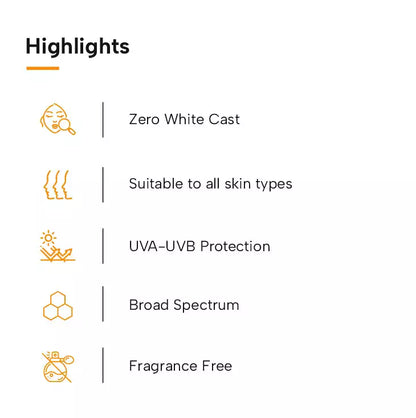 Highlights of Multivitamin Sunscreen Gel