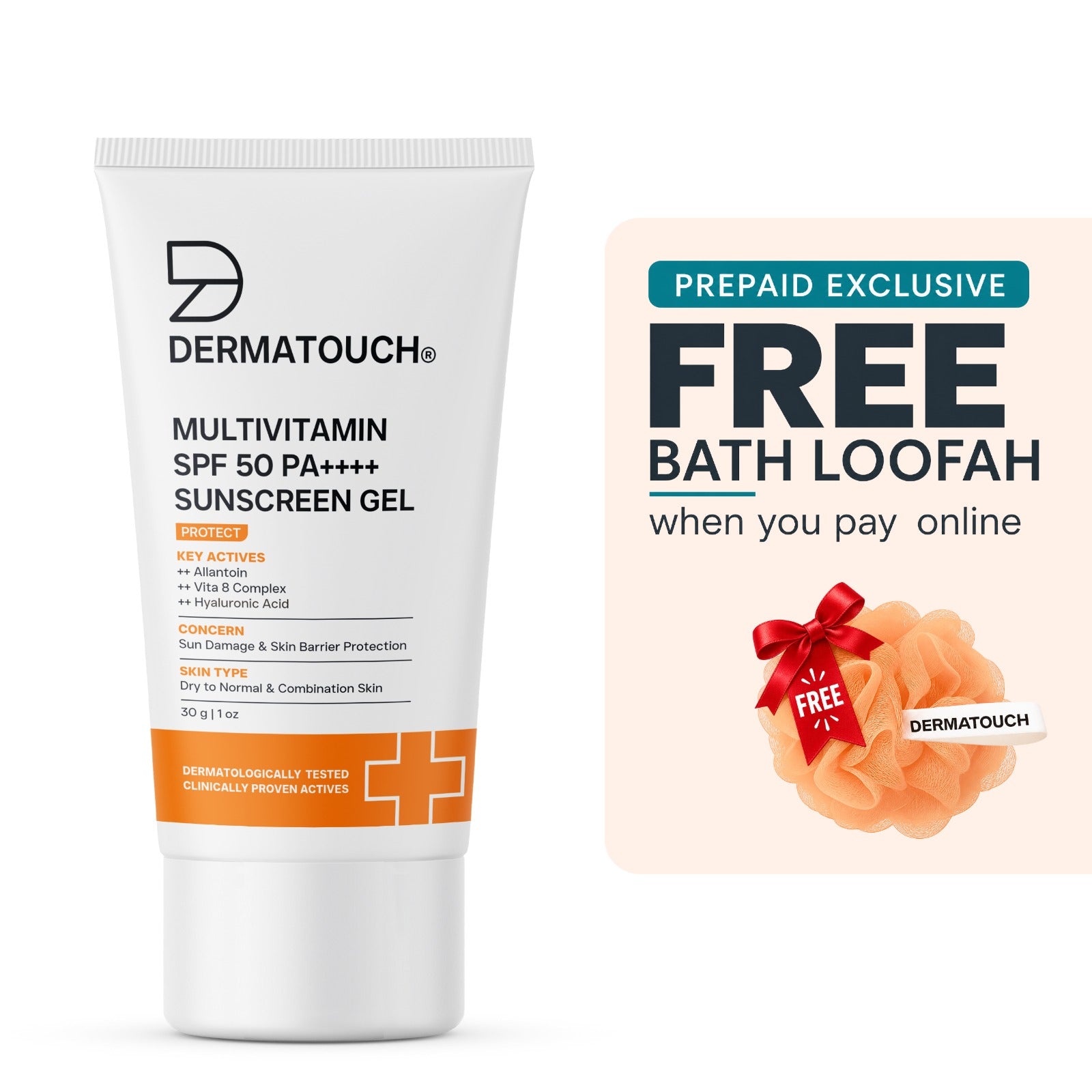 Multivitamin SPF 50 Pa++++ Sunscreen Gel for Sun Damage & Skin Barrier Repair